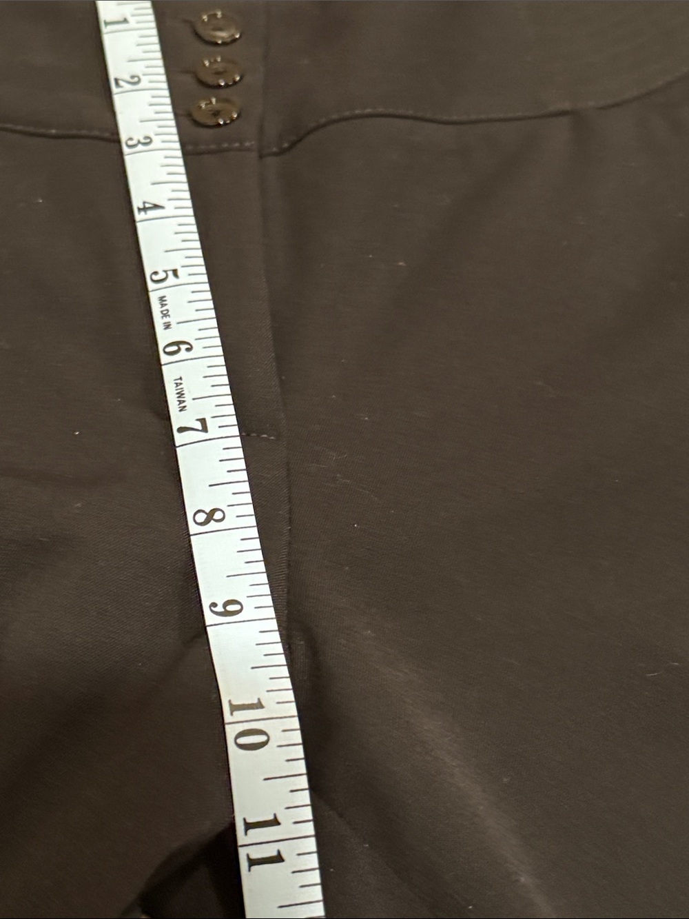 White House Black Market Black Wide-Leg Trousers - Picture 7 of 7